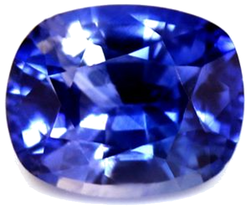 0.78 carat BLUE Cushion Safyras (1)
