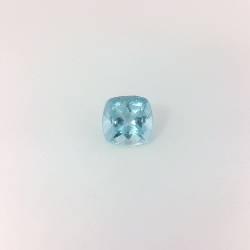 0.52 carat BLUE Cushion Aquamarine (1)