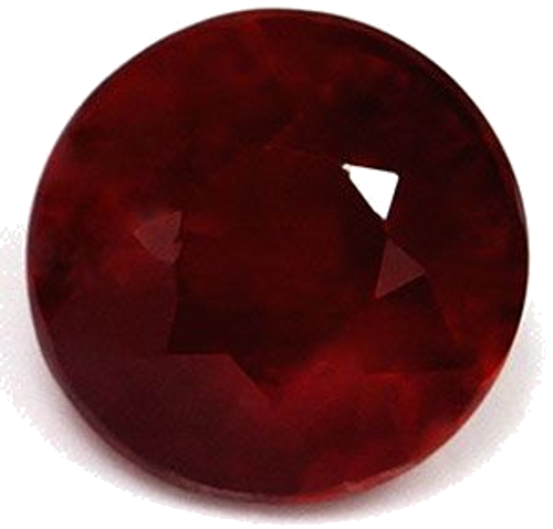 0.66 carat RED Round Rubinas (1)