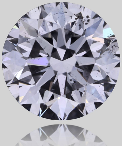 0.9 carat D-SI2 Very Good cut Natūralus Round Deimantas (1)