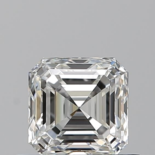 0.62 carat G-VVS1 Natūralus Asscher Deimantas (1)