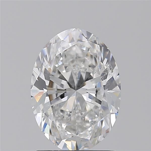1.7 carat E-SI2 Natūralus Oval Deimantas (1)