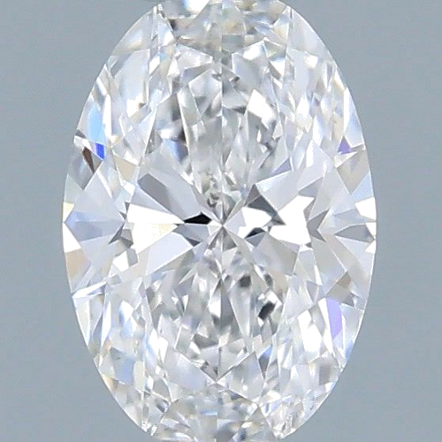 0.32 carat D-SI1 Natūralus Oval Deimantas (1)