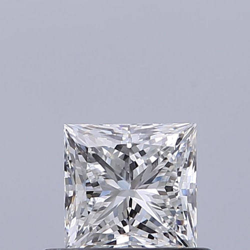 0.5 carat E-VVS1 Natūralus Princess Deimantas (1)