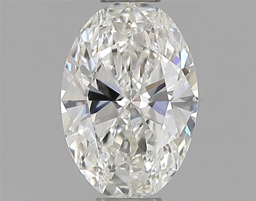 0.45 carat H-VS2 Natūralus Oval Deimantas (1)
