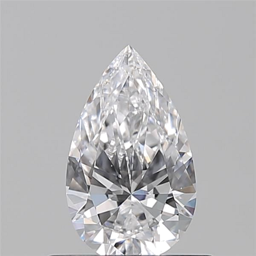 0.5 carat D-VS2 Natūralus Pear Deimantas (1)