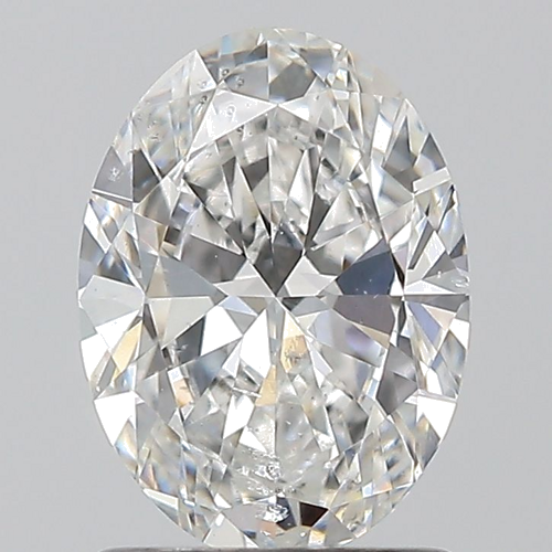 1.2 carat F-SI2 Natūralus Oval Deimantas (1)