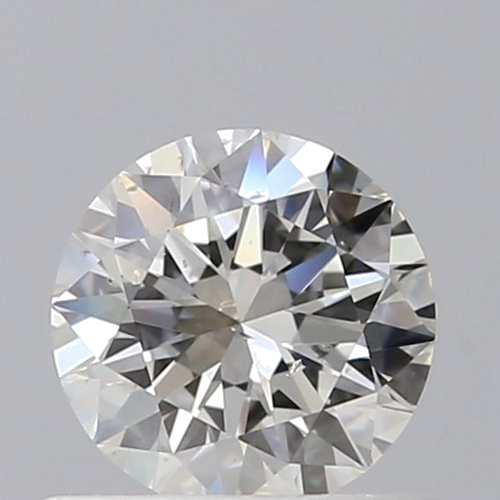 0.5 carat I-SI1 Excellent cut Natūralus Round Deimantas (1)