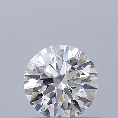 0.46 carat F-SI1 Excellent cut Natūralus Round Deimantas (1)