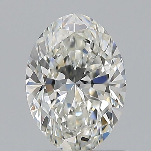 0.7 carat H-IF Natūralus Oval Deimantas (1)