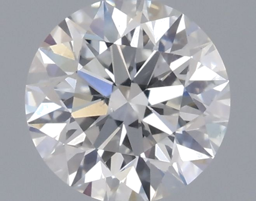 0.42 carat F-SI1 Excellent cut Natūralus Round Deimantas (1)