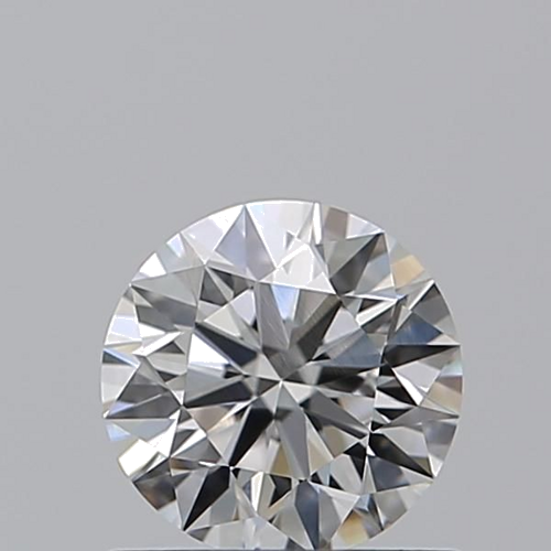 0.61 carat F-VVS1 Excellent cut Natūralus Round Deimantas (1)