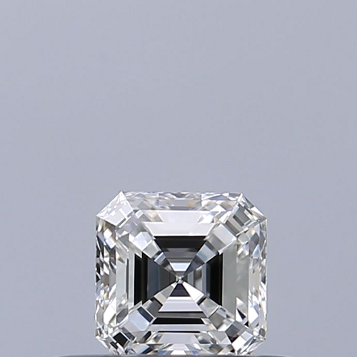0.3 carat F-IF Natūralus Asscher Deimantas (1)