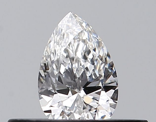 0.24 carat E-VS1 Natūralus Pear Deimantas (1)