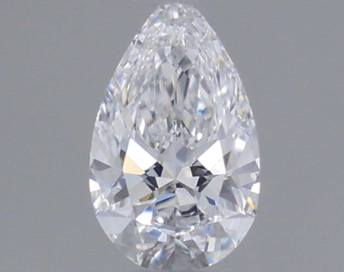 0.32 carat D-SI1 Natūralus Pear Deimantas (1)