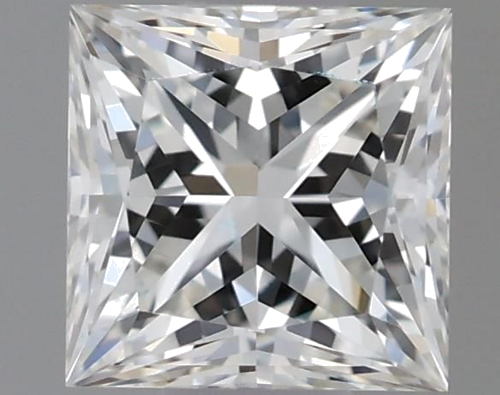 0.43 carat J-VS1 Natūralus Princess Deimantas (1)