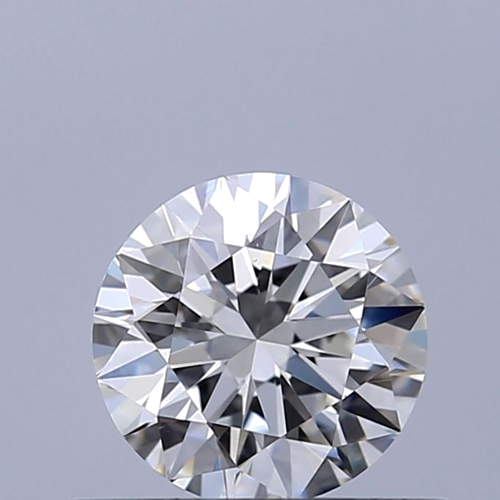 0.5 carat F-VS2 Excellent cut Natūralus Round Deimantas (1)