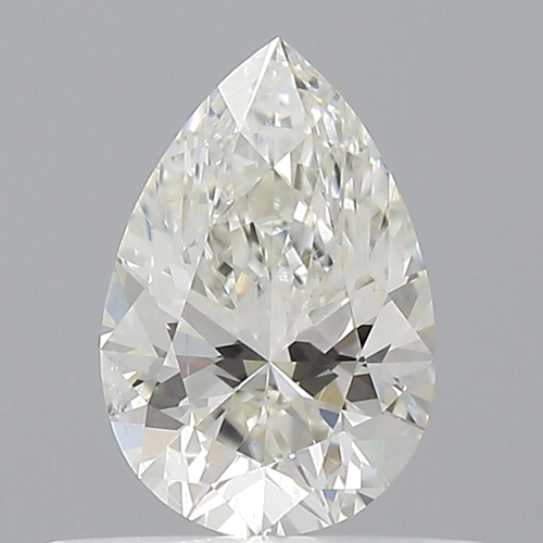 0.5 carat J-SI2 Natūralus Pear Deimantas (1)