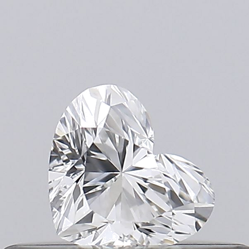 0.2 carat F-VVS1 Natūralus Heart Deimantas (1)