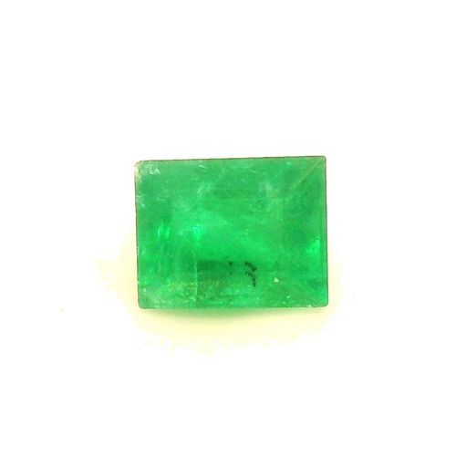 0.38 carat GREEN Baguette Smaragdas (1)