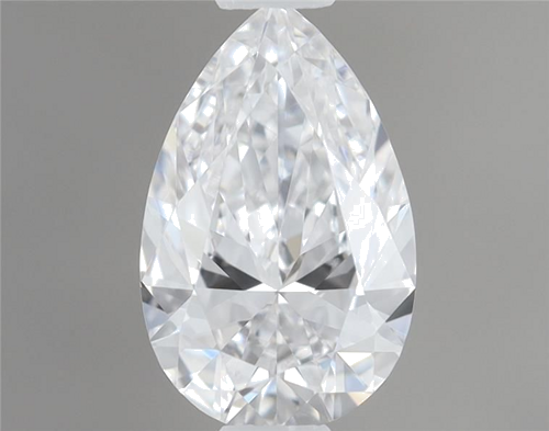 0.46 carat E-VS2 Natūralus Pear Deimantas (1)