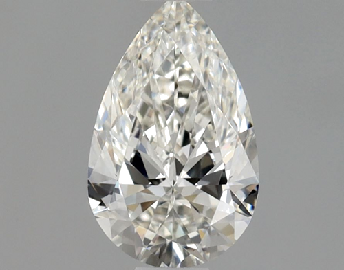 0.52 carat H-IF Natūralus Pear Deimantas (1)