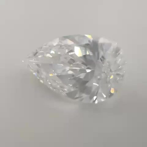 1.73 carat F-SI1 Natūralus Pear Deimantas (1)