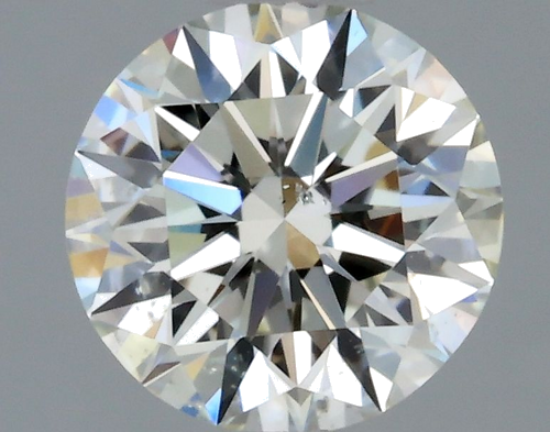 0.52 carat J-SI1 Excellent cut Natūralus Round Deimantas (1)