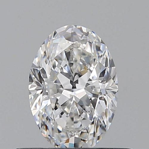 0.5 carat E-VS2 Natūralus Oval Deimantas (1)