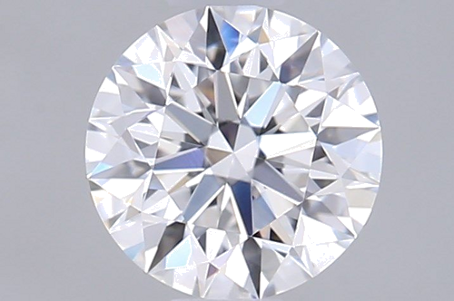 0.58 carat D-VVS2 Excellent cut Natūralus Round Deimantas (1)