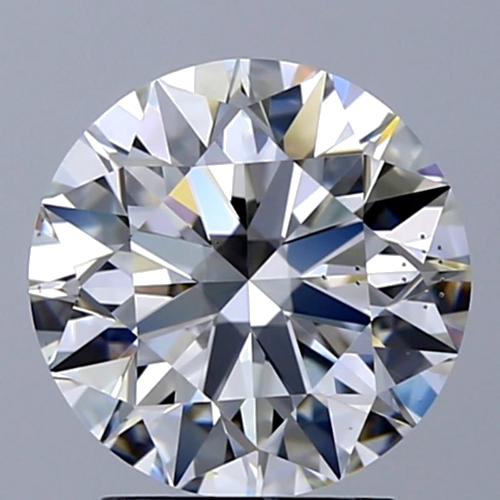 2.52 carat G-SI1 Excellent cut Natūralus Round Deimantas (1)