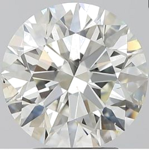 3.01 carat J-SI2 Excellent cut Natūralus Round Deimantas (1)