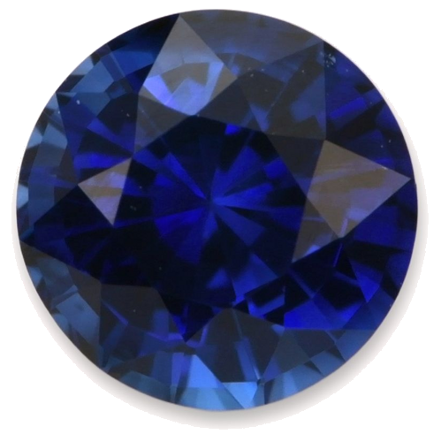 0.66 carat BLUE Round Safyras (1)