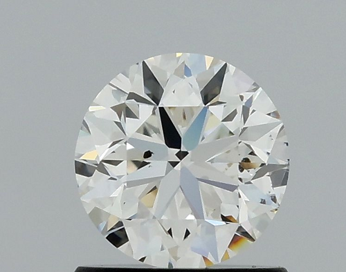 0.9 carat I-SI1 Very Good cut Natūralus Round Deimantas (1)