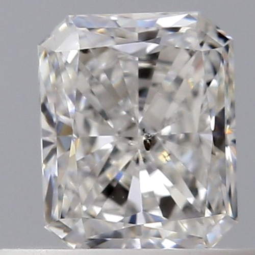 0.46 carat E-SI1 Natūralus Radiant Deimantas (1)