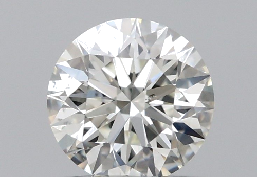0.42 carat J-SI1 Excellent cut Natūralus Round Deimantas (1)