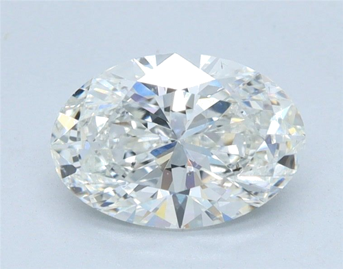 1.41 carat G-SI1 Natūralus Oval Deimantas (1)