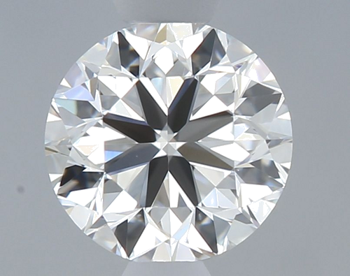 0.52 carat F-VS2 Very Good cut Natūralus Round Deimantas (1)