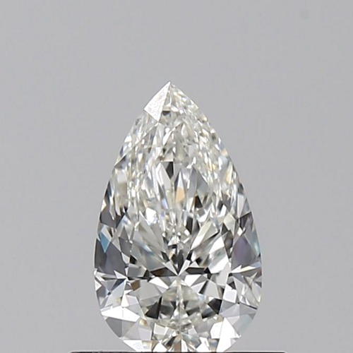 0.5 carat I-VS1 Natūralus Pear Deimantas (1)