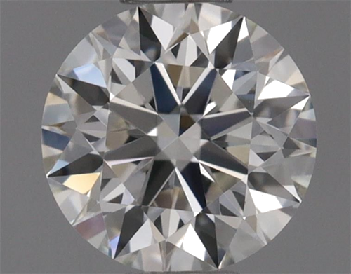 0.41 carat H-IF Excellent cut Natūralus Round Deimantas (1)