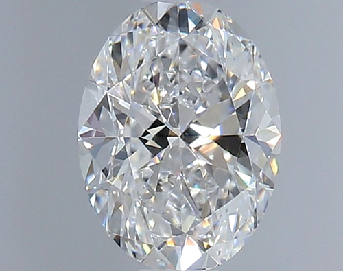0.5 carat D-VVS2 Natūralus Oval Deimantas (1)