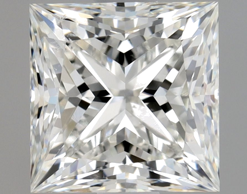 1.6 carat H-SI2 Natūralus Princess Deimantas (1)