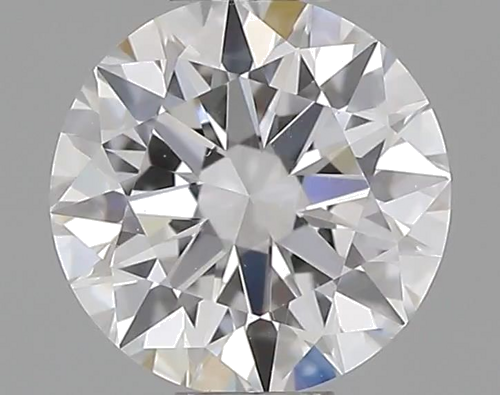 0.45 carat D-VVS2 Excellent cut Natūralus Round Deimantas (1)