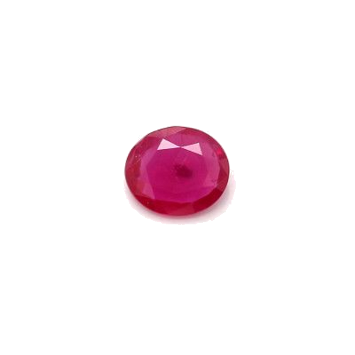 0.66 carat RED BRILLIANTSTEP cut Oval Rubinas (1)