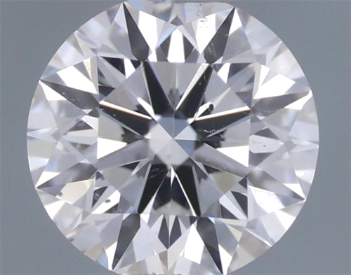 0.53 carat E-SI2 Excellent cut Natūralus Round Deimantas (1)