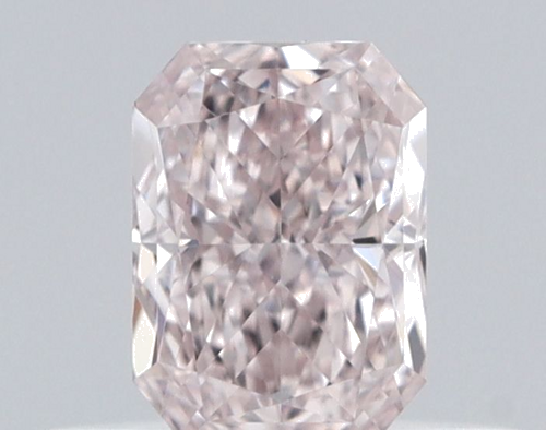 0.33 carat Fancy Light Pink-VS1 Natūralus Radiant Deimantas (1)