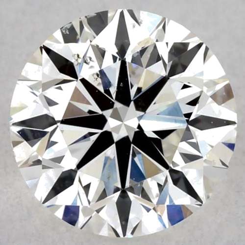 0.6 carat I-SI2 Very Good cut Natūralus Round Deimantas (1)