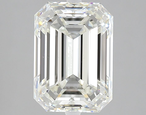3.8 carat I-VS2 Natūralus Emerald Deimantas (1)