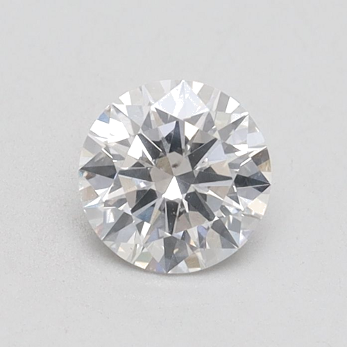 0.54 carat Faint  Pink-SI1 GD cut Natūralus Round Deimantas (1)