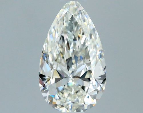 0.7 carat J-VS1 Natūralus Pear Deimantas (1)